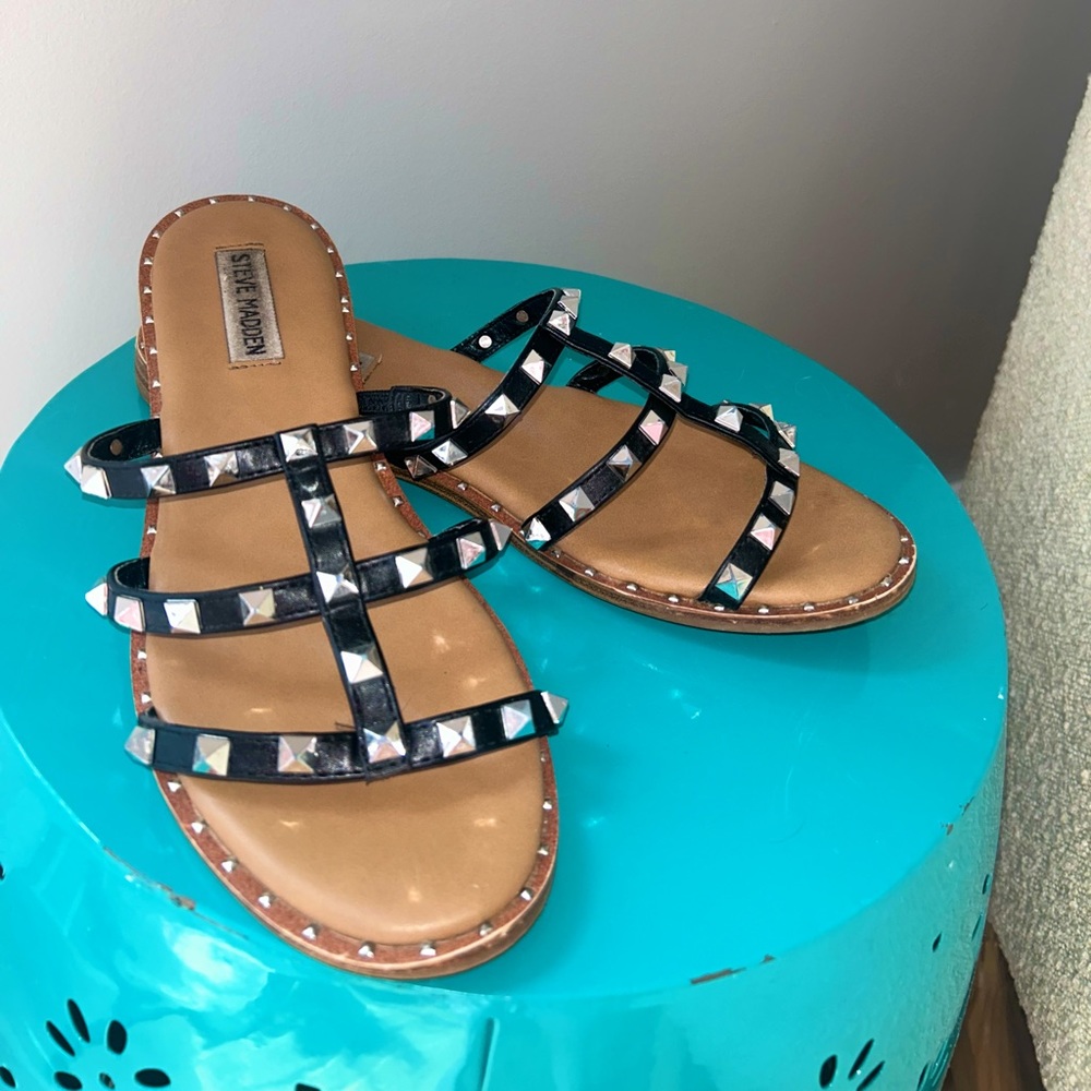 Steve Madden Stud Sandals.